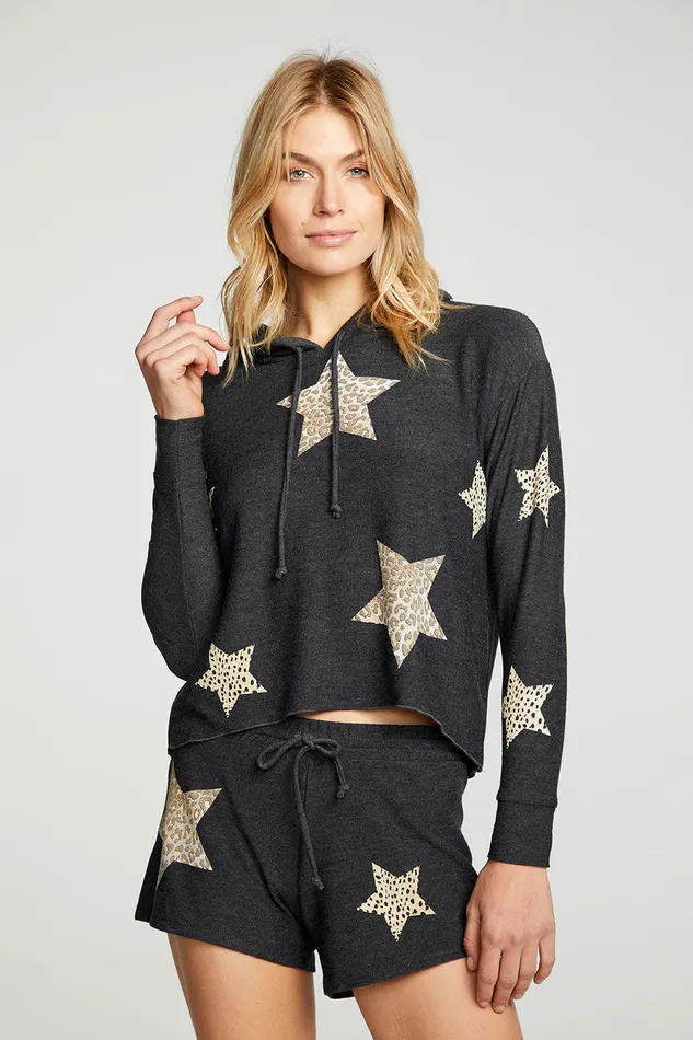 Animal Star Hoodie Womens Outerwear Chaser Brand