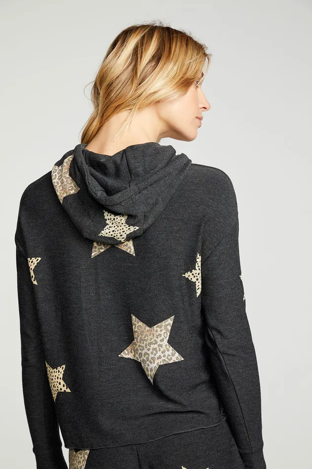 Animal Star Hoodie Womens Outerwear Chaser Brand