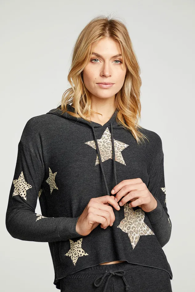 Animal Star Hoodie Womens Outerwear Chaser Brand