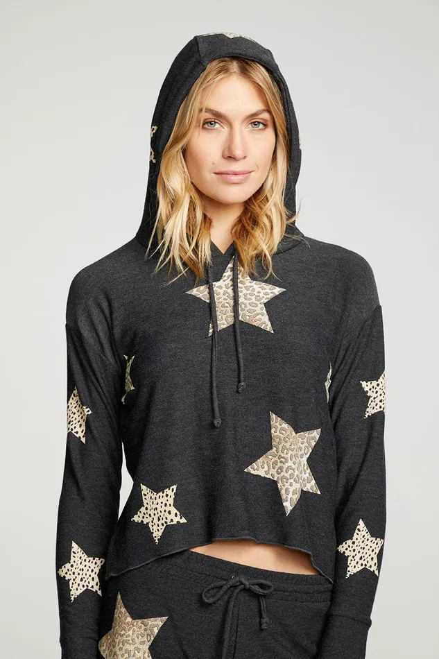 Animal Star Hoodie Womens Outerwear Chaser Brand