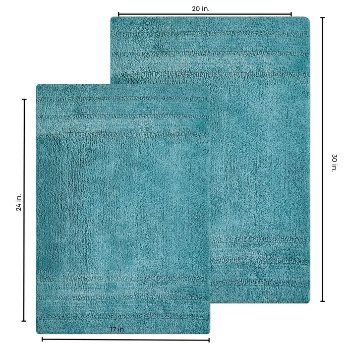 Anne Klein 2 Piece Reverie Bath Set Aqua Women Home