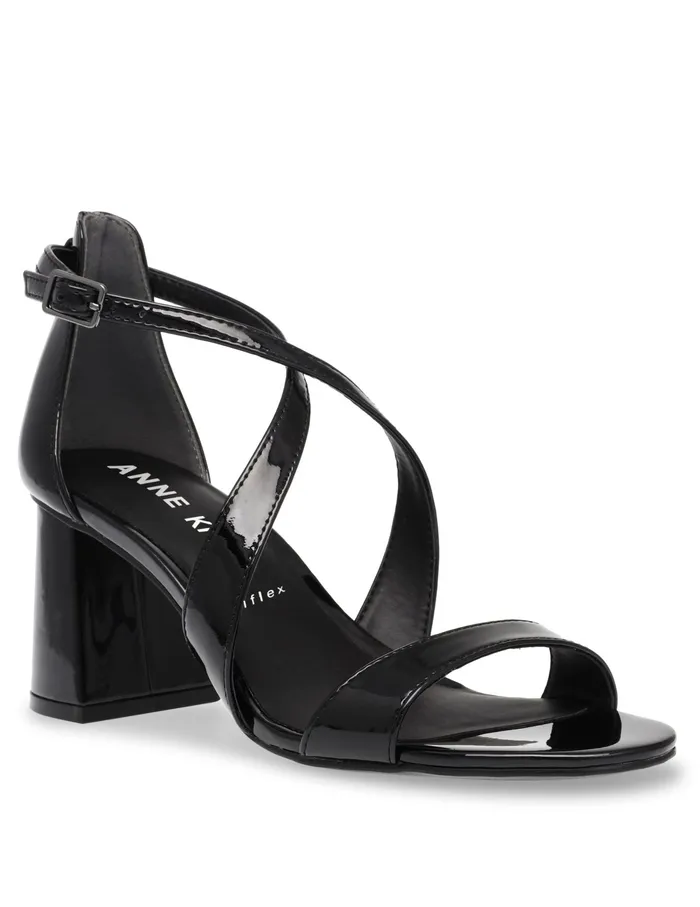 Anne Klein Armaretta Dress Heel Black Patent Women Shoes