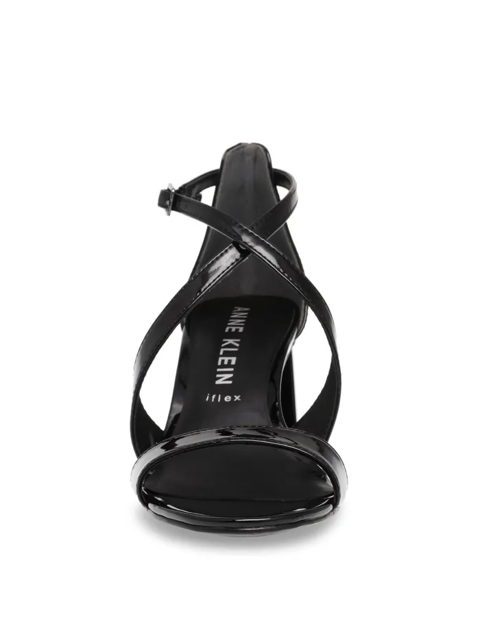 Anne Klein Armaretta Dress Heel Black Patent Women Shoes