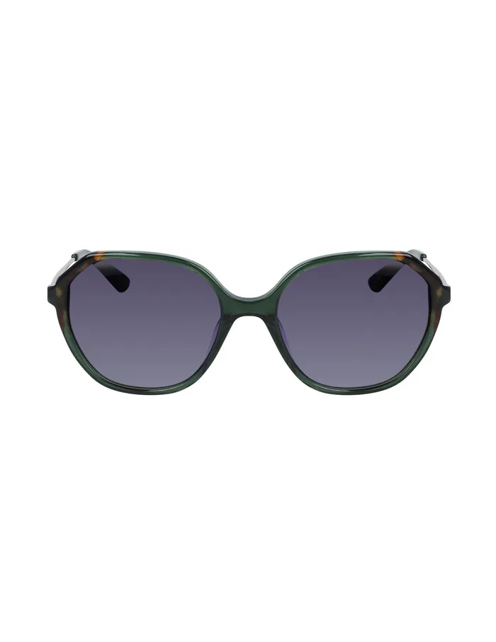 Anne Klein Geometric Sunglasses Olive Women Accessories