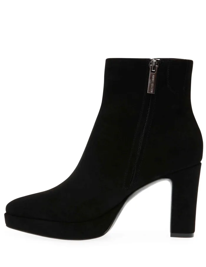 Anne Klein Jailene Dress Bootie Black Ms Women Shoes