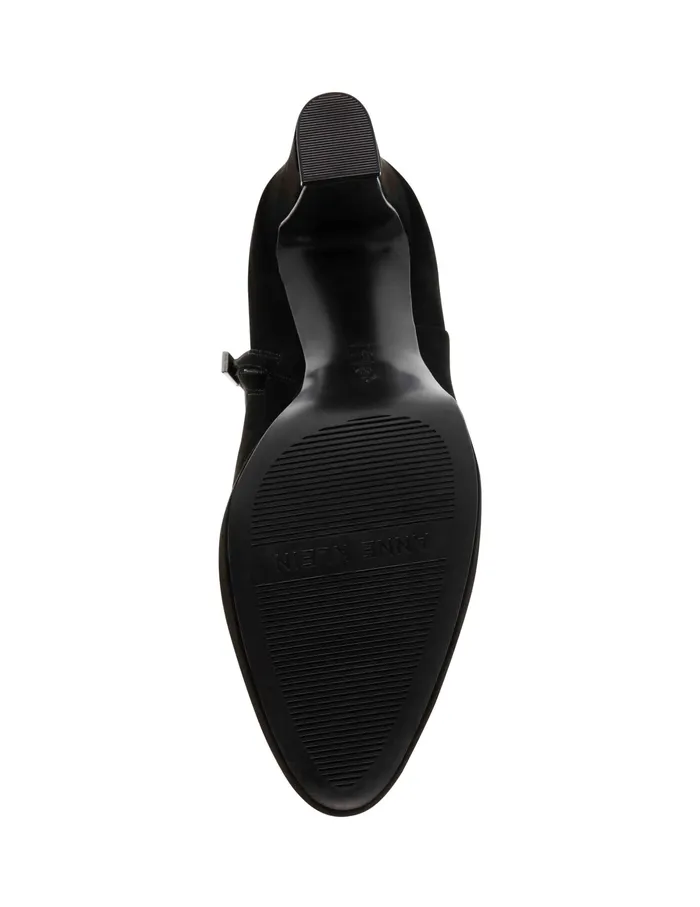 Anne Klein Jailene Dress Bootie Black Ms Women Shoes