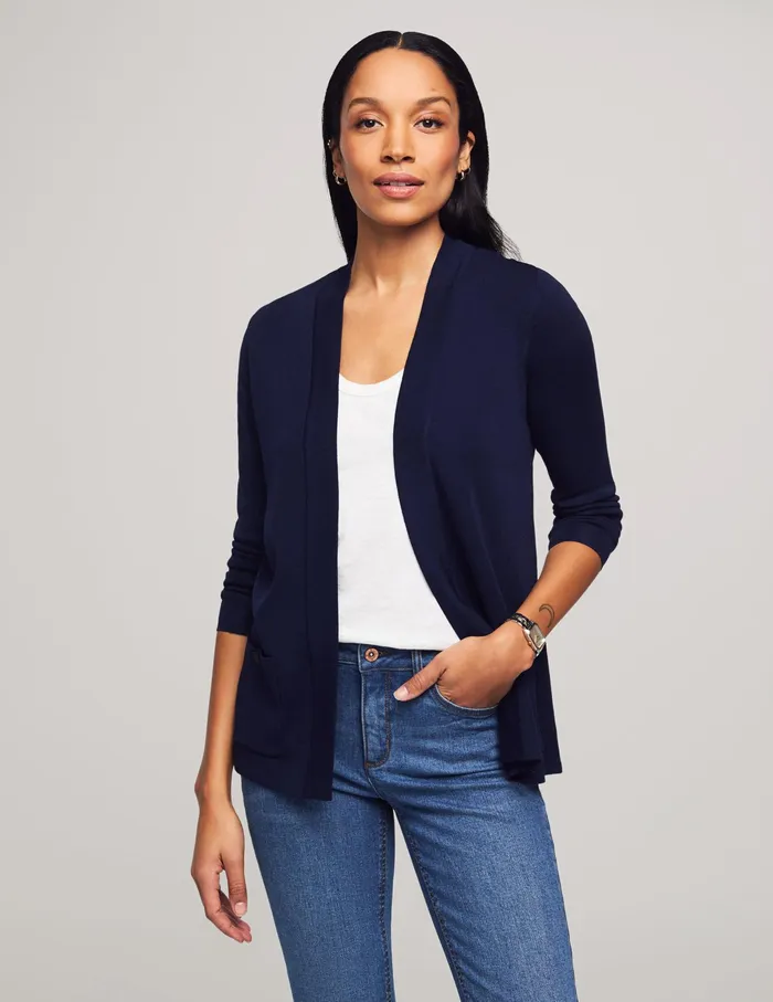 Anne Klein Malibu Cardigan Distant Mountain Women Clothing