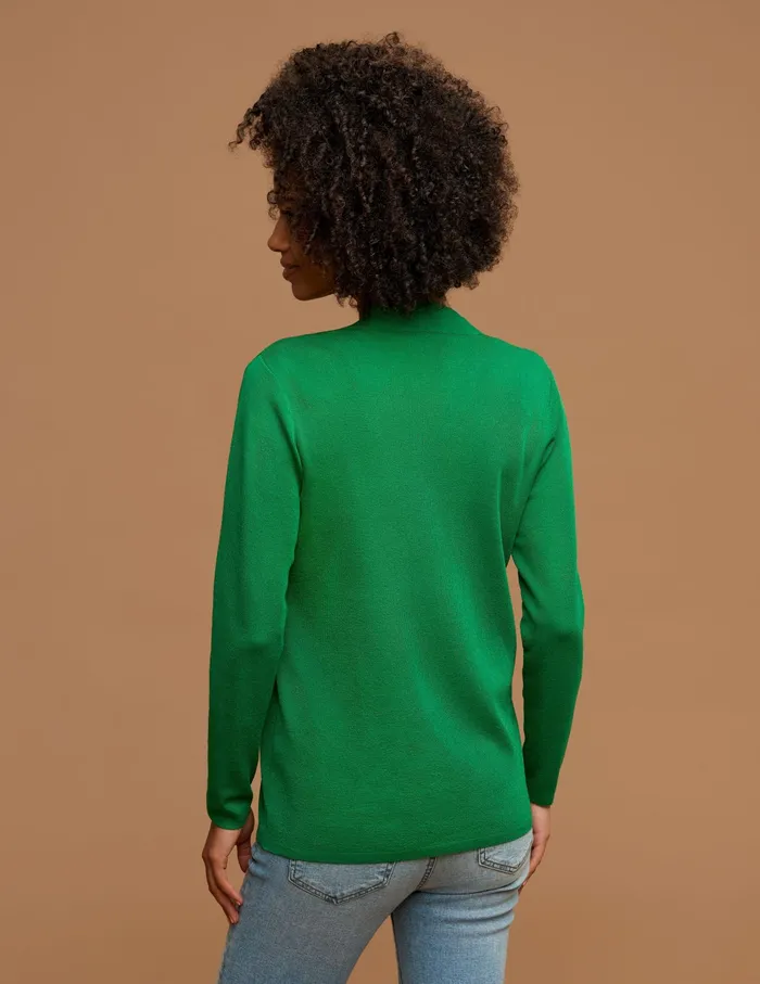 Anne Klein Malibu Cardigan Emerald Mint Women Clothing