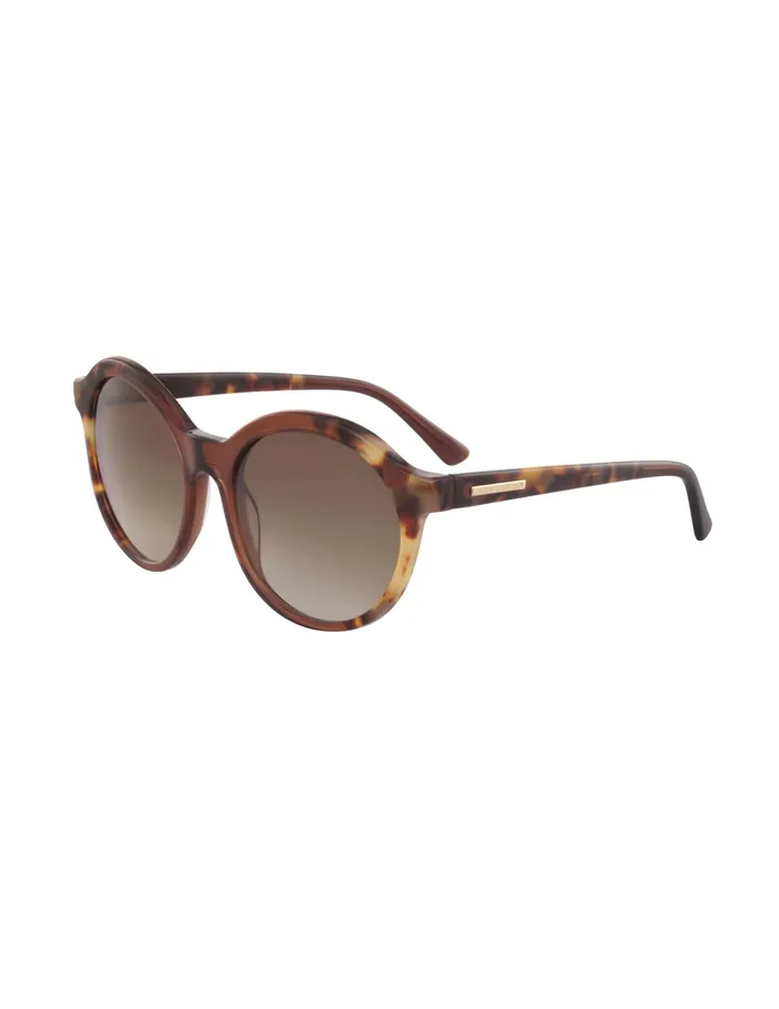 Anne Klein Round Frame Sunglasses Mocha Women Accessories