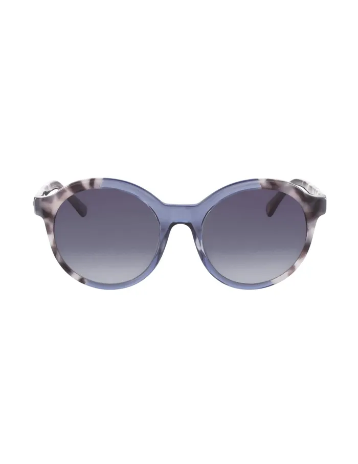 Anne Klein Round Frame Sunglasses Mocha Women Accessories