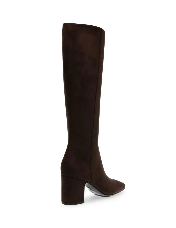 Anne Klein Taesa Tall Boot Dk Brown Ms Women Shoes