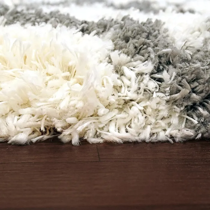 Anne Klein The Printed Posh Contemporary Rug Collection Ivory Women Home