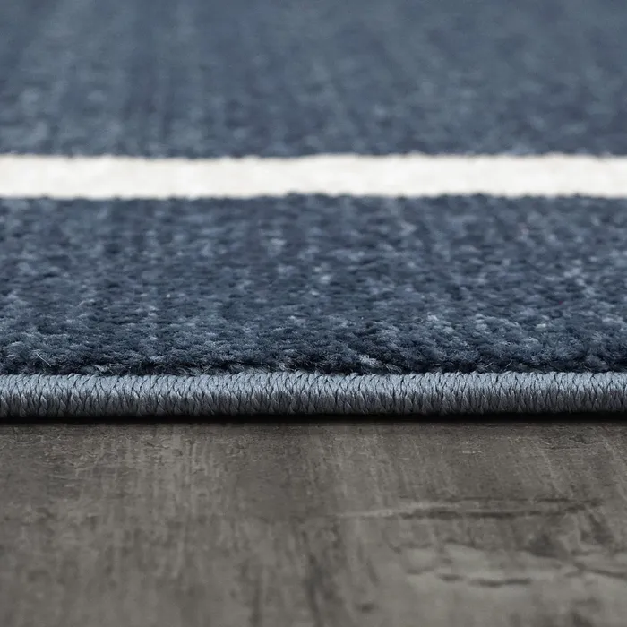 Anne Klein The Simplicity Modern Rug Collection Blue Women Home