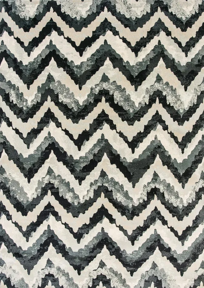 Anne Klein The Transitions Contemporary Rug Collection Blue Women Home