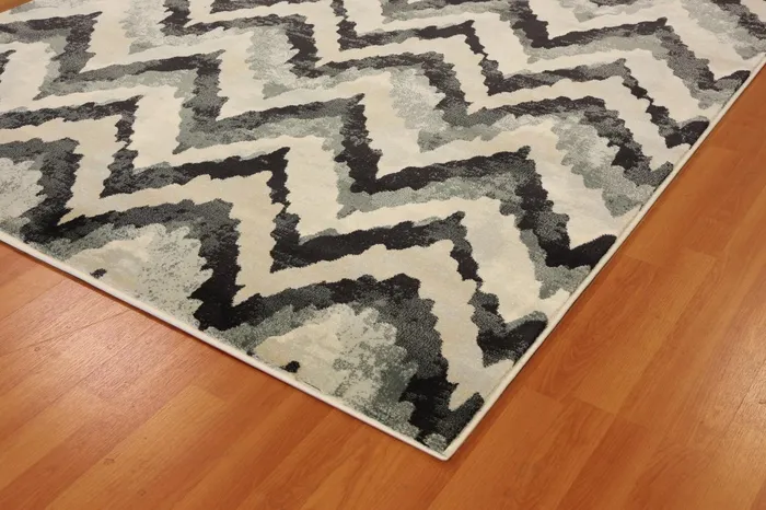 Anne Klein The Transitions Contemporary Rug Collection Blue Women Home