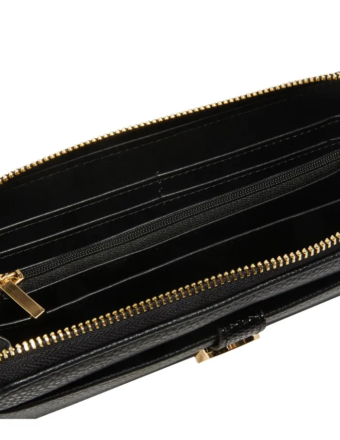 Anne Klein Zip Around Walletoos Black Women Handbags