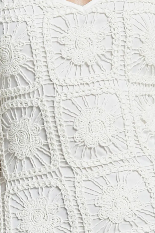 Antwerp Midi Dress 8211 Strappy Bodycon Dress In White Crochet Women Showpo Dresses