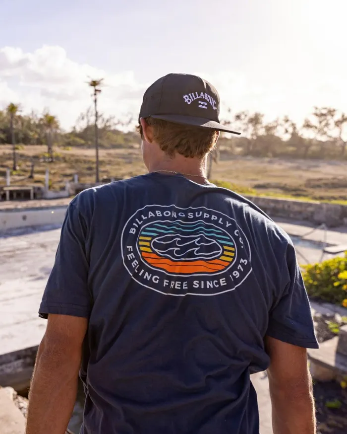 Arctic Short Sleeve TShirt Navy Men Billabong TShirts