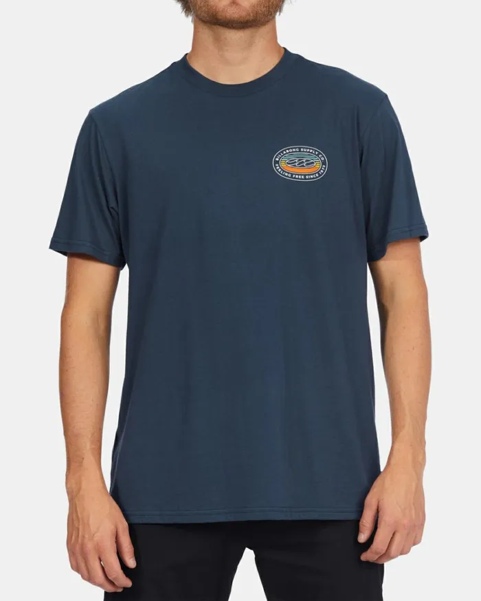 Arctic Short Sleeve TShirt Navy Men Billabong TShirts