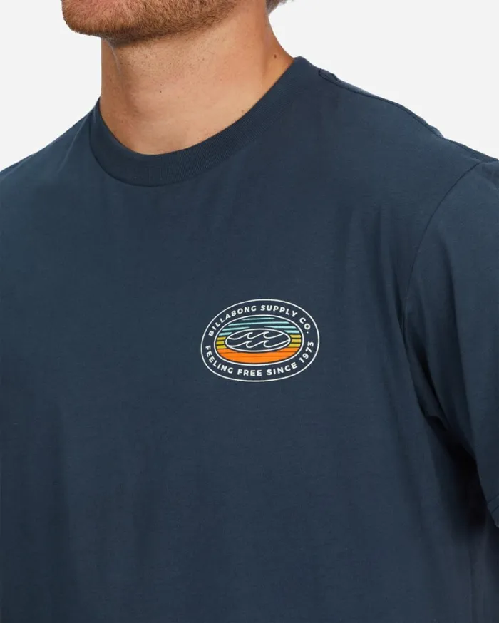 Arctic Short Sleeve TShirt Navy Men Billabong TShirts
