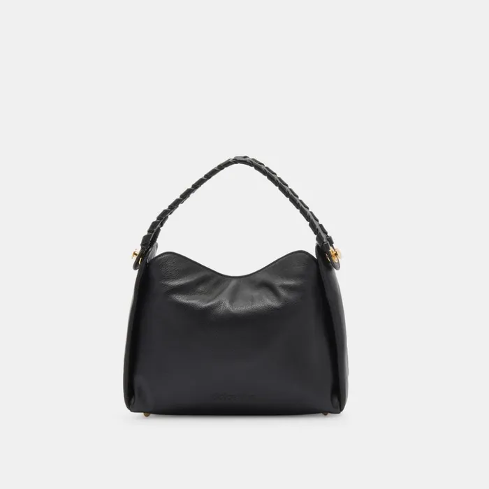 Aria Crossbody Black Leather Women Dolce Vita Handbags
