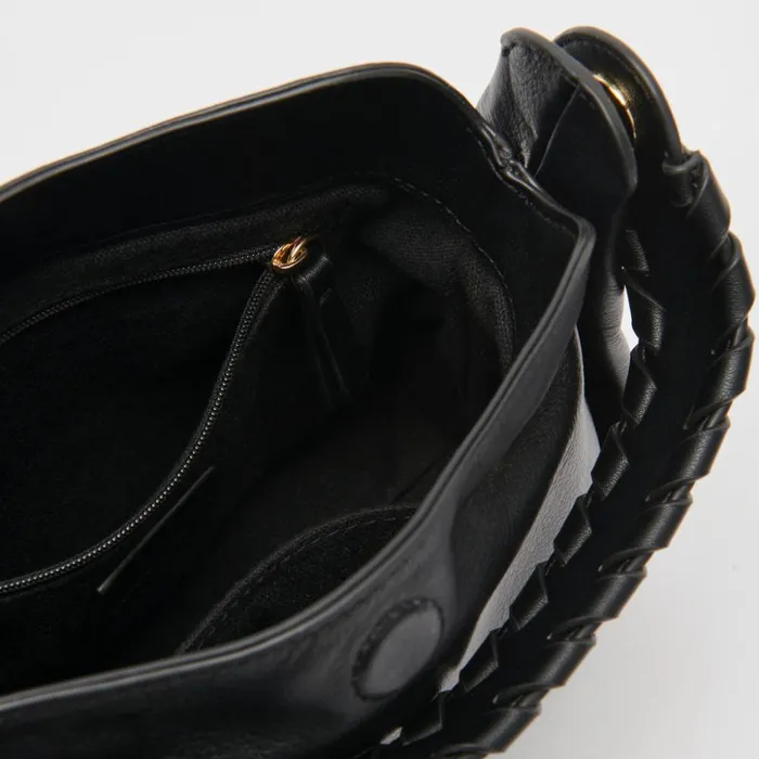 Aria Crossbody Black Leather Women Dolce Vita Handbags
