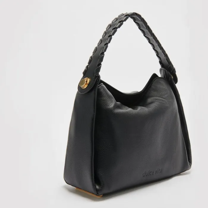 Aria Crossbody Black Leather Women Dolce Vita Handbags