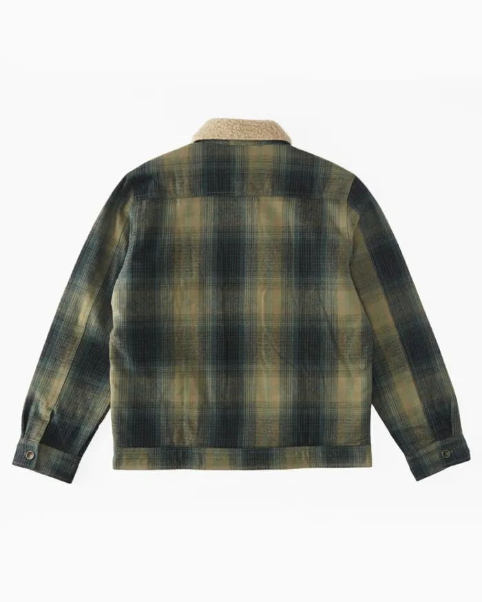 Barlow Sherpa Lined Jacket Dark Forest Men Billabong Jackets