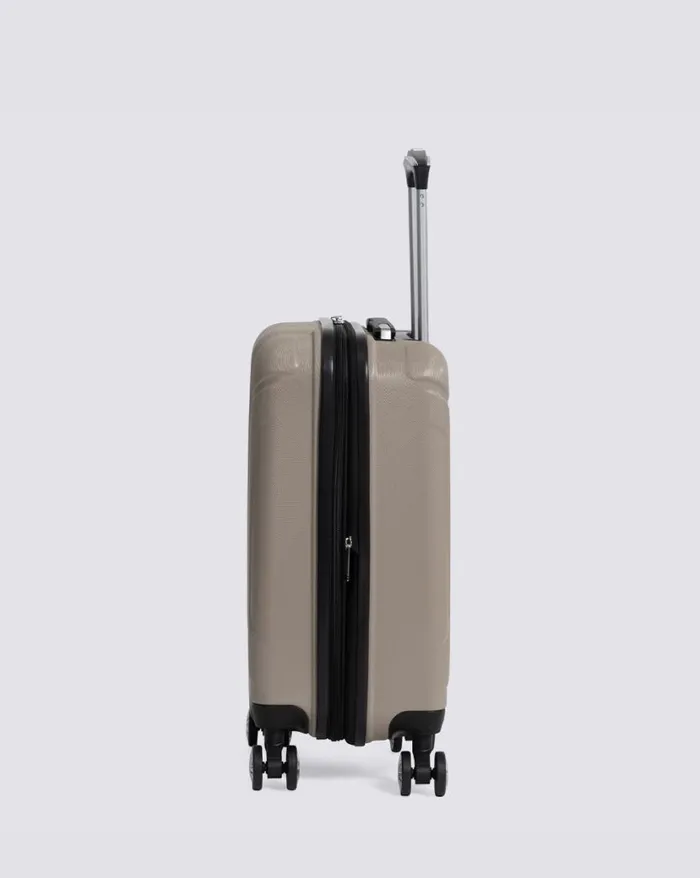 Ben Sherman Bags and Luggage Men Derby Hardside Carry On Luggage 8211 Champagne