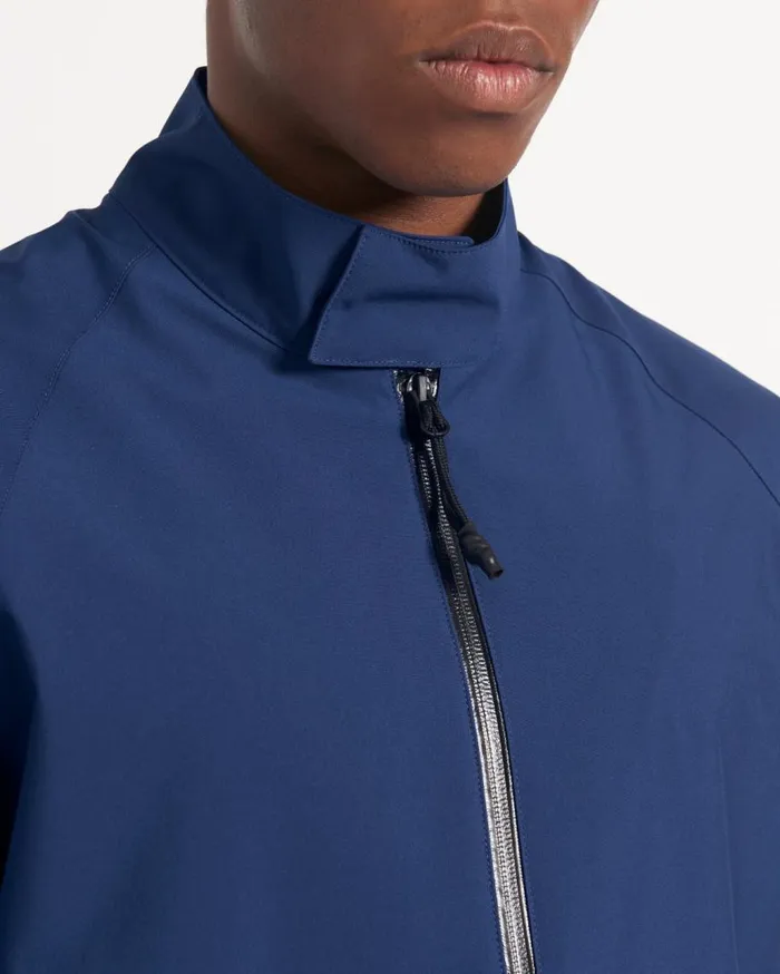 Ben Sherman Harrington Jackets Men Waterproof Harrington Jacket 8211 Marine