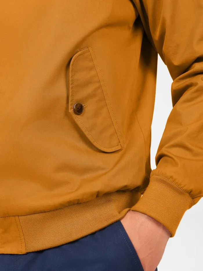Ben Sherman Jackets and Outerwear Men Signature Harrington Jacket 8211 Mustard Ben Sherman Jackets and Outerwear Men Signature Harrington Jacket 8211 Mustard