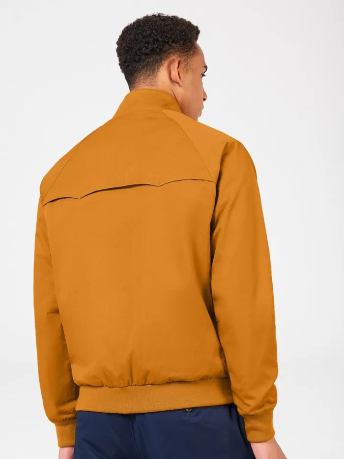 Ben Sherman Jackets and Outerwear Men Signature Harrington Jacket 8211 Mustard Ben Sherman Jackets and Outerwear Men Signature Harrington Jacket 8211 Mustard