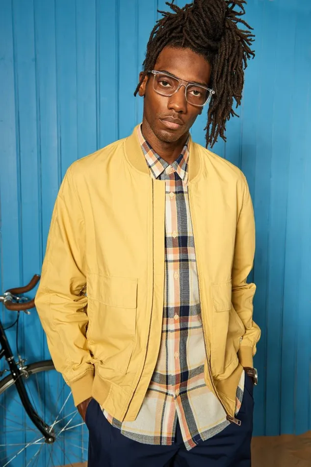 Ben Sherman Jackets and Outerwear Men Signature Harrington Jacket 8211 Sand