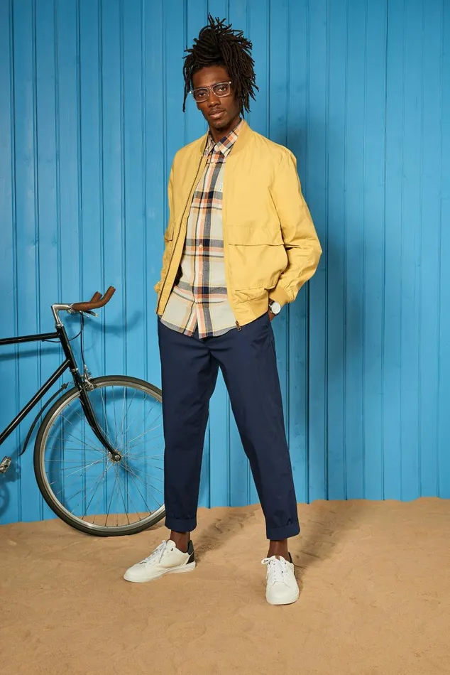 Ben Sherman Jackets and Outerwear Men Signature Harrington Jacket 8211 Sand
