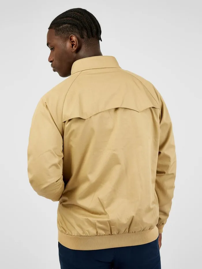 Ben Sherman Jackets and Outerwear Men Signature Harrington Jacket 8211 Sand
