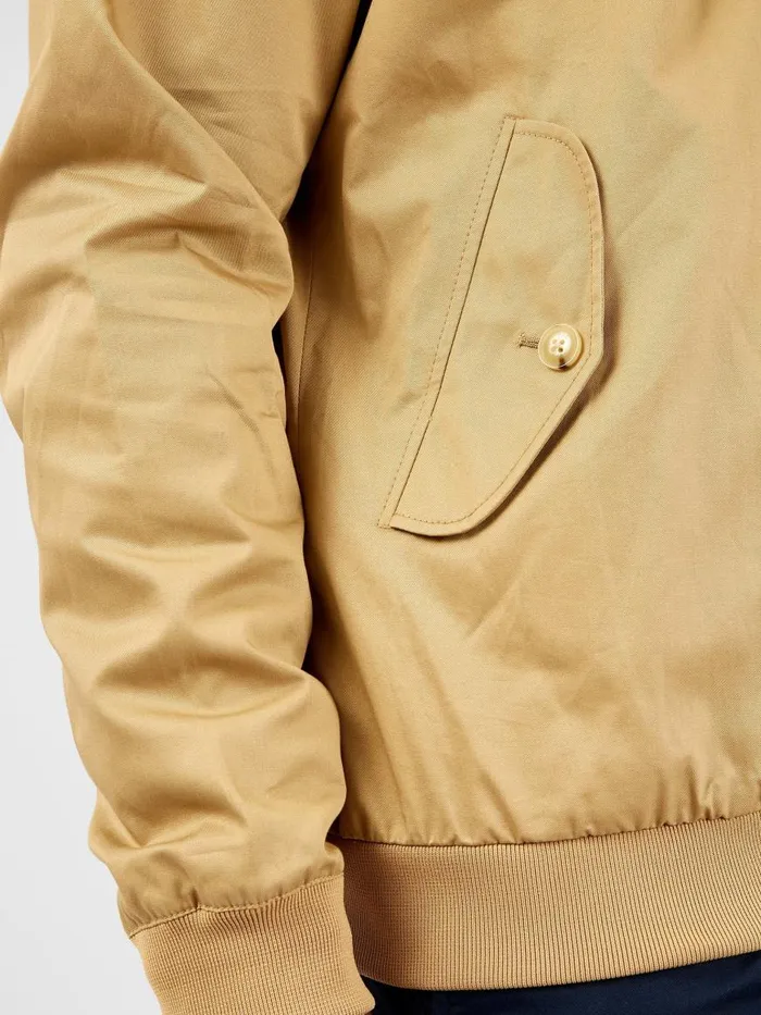 Ben Sherman Jackets and Outerwear Men Signature Harrington Jacket 8211 Sand