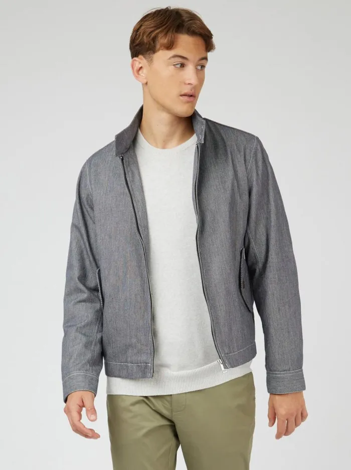 Ben Sherman Jackets and Outerwear Men Signature Lightweight Harrington Jacket