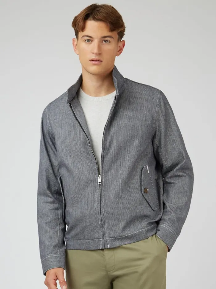 Ben Sherman Jackets and Outerwear Men Signature Lightweight Harrington Jacket