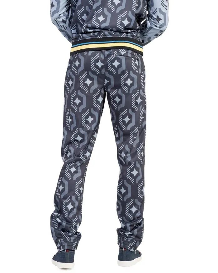 Ben Sherman Joggers and Track Pants Men X House Of Holland Geo Wallpaper Printed Tracksuit Pants