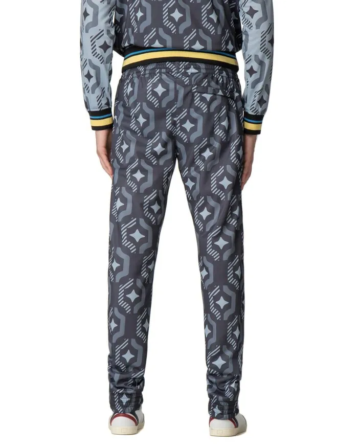 Ben Sherman Joggers and Track Pants Men X House Of Holland Geo Wallpaper Printed Tracksuit Pants