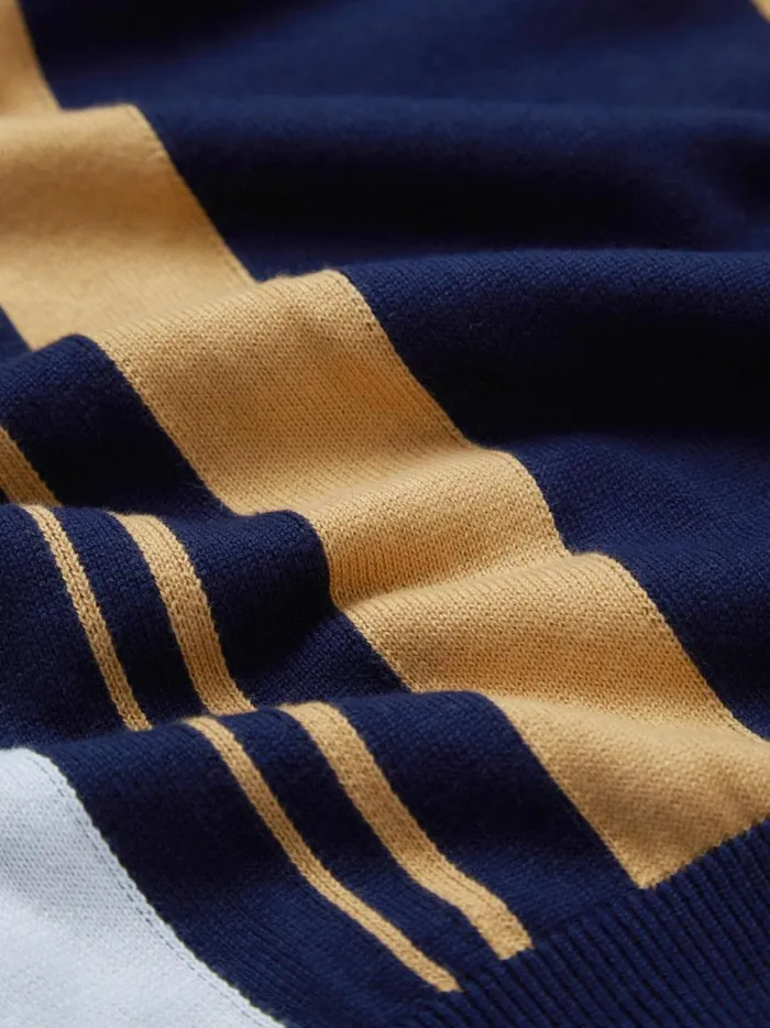 Ben Sherman Mod Knit Polos Men Signature Mod Knit Stripe Polo 8211 Marine Ben Sherman Mod Knit Polos Men Signature Mod Knit Stripe Polo 8211 Marine