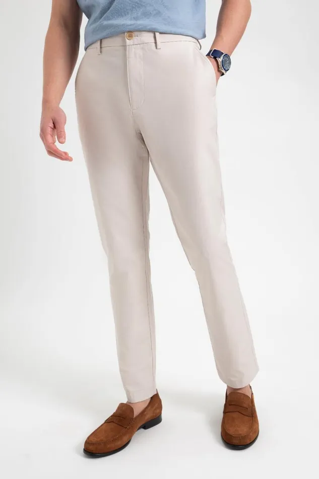 Ben Sherman Pants and Chinos Men Everyday Slim Fit Chino Pant 8211 Putty