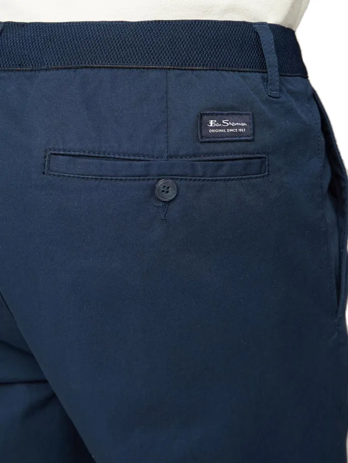 Ben Sherman Pants and Chinos Men Relaxed Trouser 8211 Dark Navy