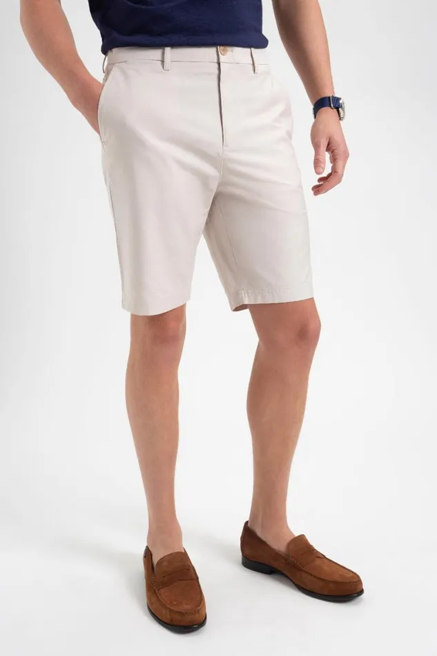 Ben Sherman Shorts Men Everyday Slim Fit Chino Short 8211 Putty