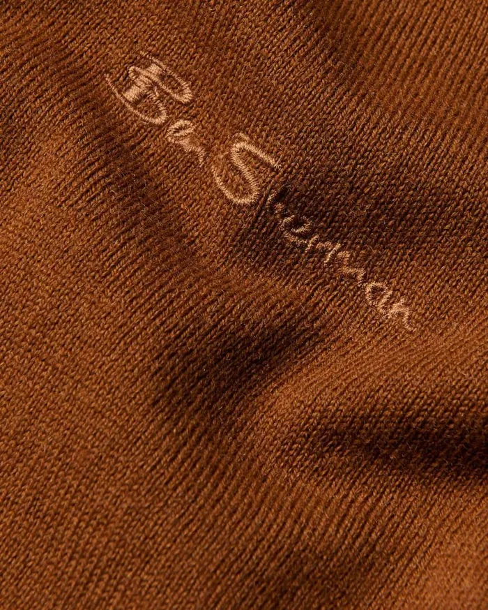 Ben Sherman Sweaters and Knits Men Signature Merino Knit Cardigan Ben Sherman Sweaters and Knits Men Signature Merino Knit Cardigan