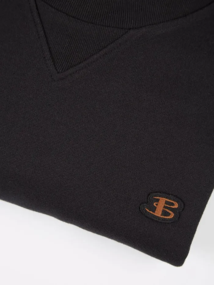 Ben Sherman Sweatshirts and Hoodies Men B By TricotLoopback Sweatshirt 8211 Black