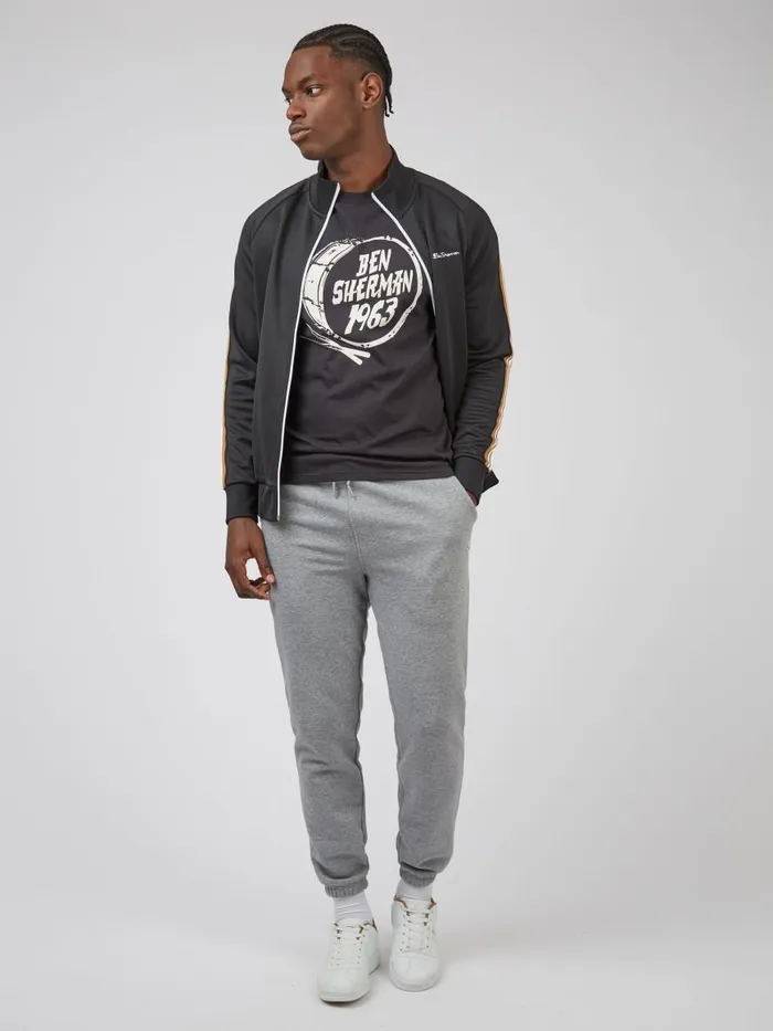 Ben Sherman Sweatshirts and Hoodies Men Signature ZipThrough Track Jacket 8211 Black