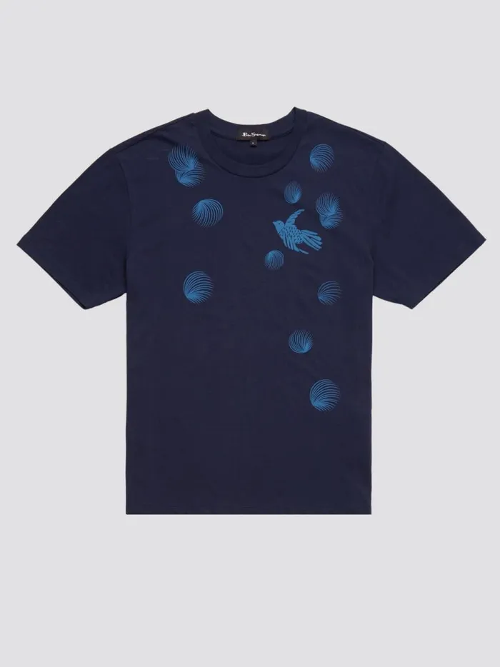 Ben Sherman TShirts and Graphic Tees Men B By Bird Graphic Tee 8211 Marine Ben Sherman TShirts and Graphic Tees Men B By Bird Graphic Tee 8211 Marine