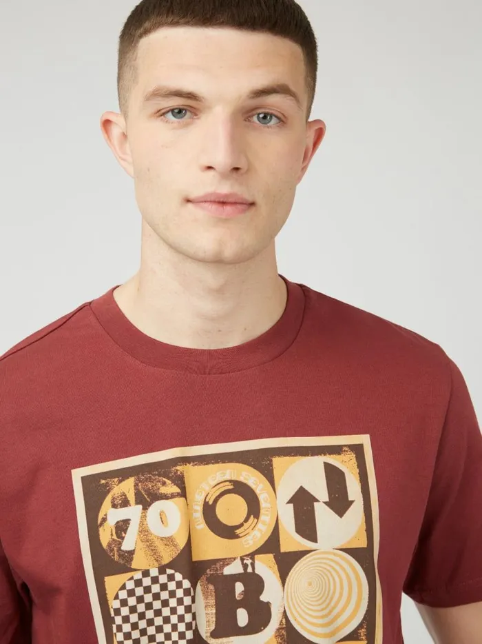 Ben Sherman TShirts and Graphic Tees Men Signature 1970s Graphic Tee Ben Sherman TShirts and Graphic Tees Men Signature 1970s Graphic Tee