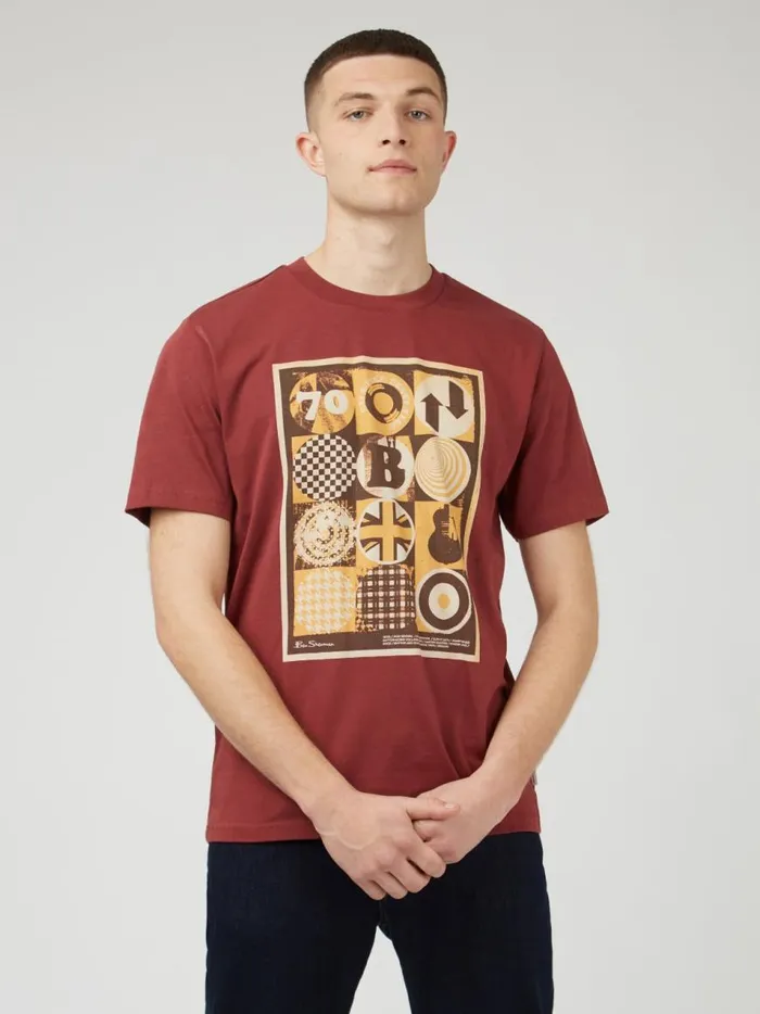 Ben Sherman TShirts and Graphic Tees Men Signature 1970s Graphic Tee Ben Sherman TShirts and Graphic Tees Men Signature 1970s Graphic Tee
